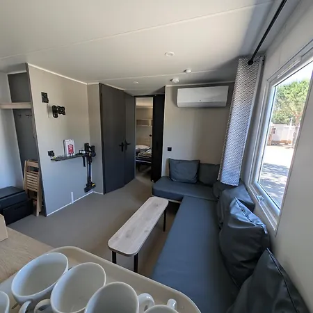 Mobil-Home, Terrasses, Pour 6 A 8P Domaine La Yole 5 Etoiles * Vendres