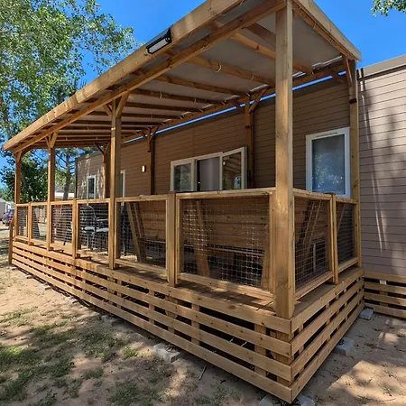 Mobil-Home, Terrasses, Pour 6 A 8P Domaine La Yole 5 Etoiles Vendres