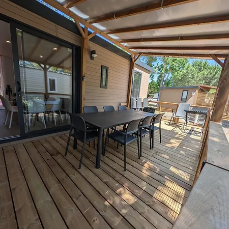 Mobil-Home, Terrasses, Pour 6 A 8P Domaine La Yole 5 Etoiles * Vendres