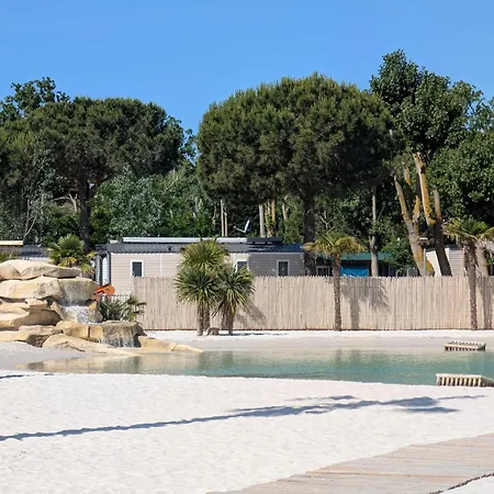 Mobil-home, Terrasses, Pour 6 A 8p Domaine La Yole 5 Etoiles Camping Vendres